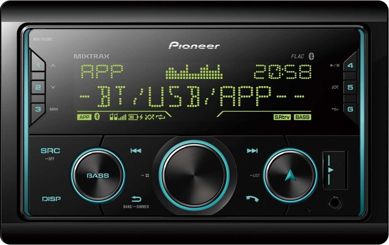 pioneer mvh 560bth k&auml;ytt&ouml;ohje