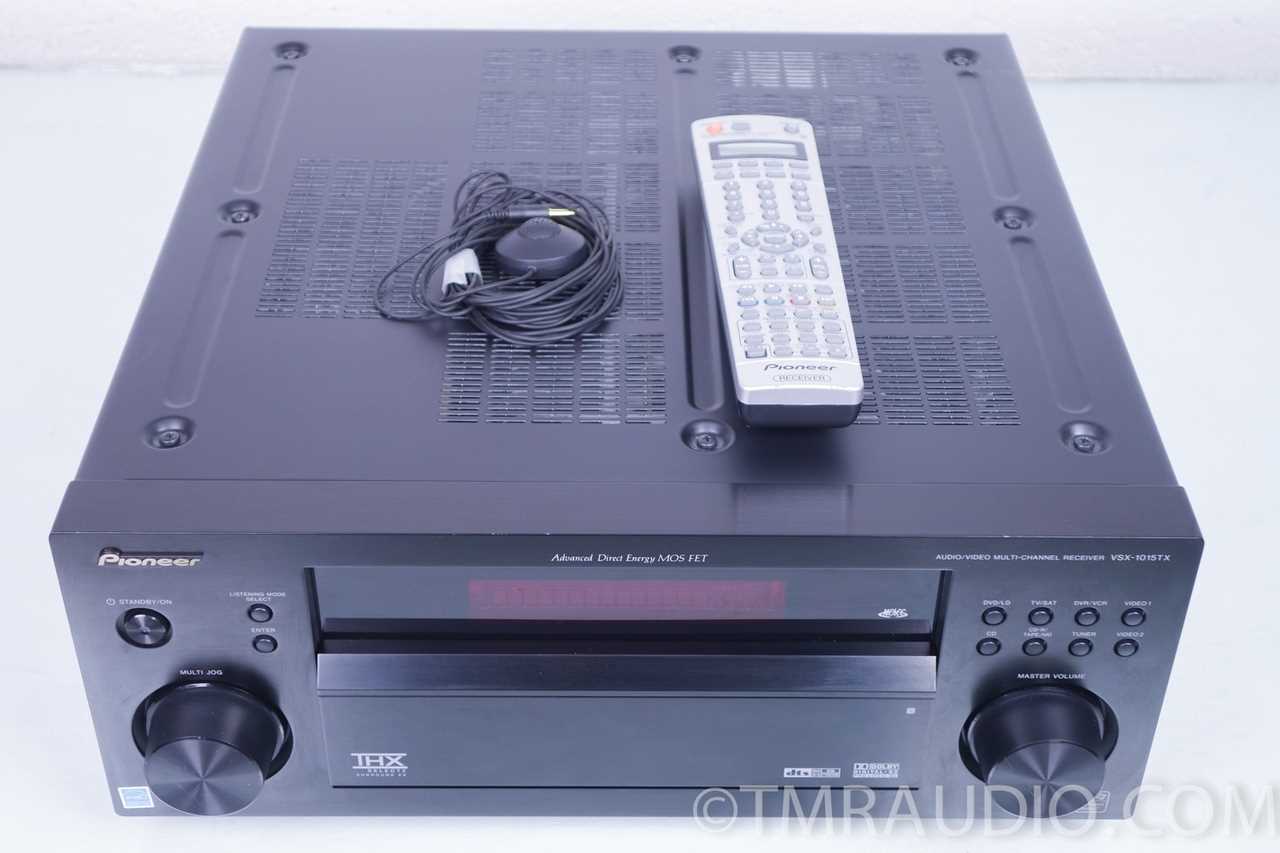 pioneer vsx 1015 k 7.1 k&auml;ytt&ouml;ohje