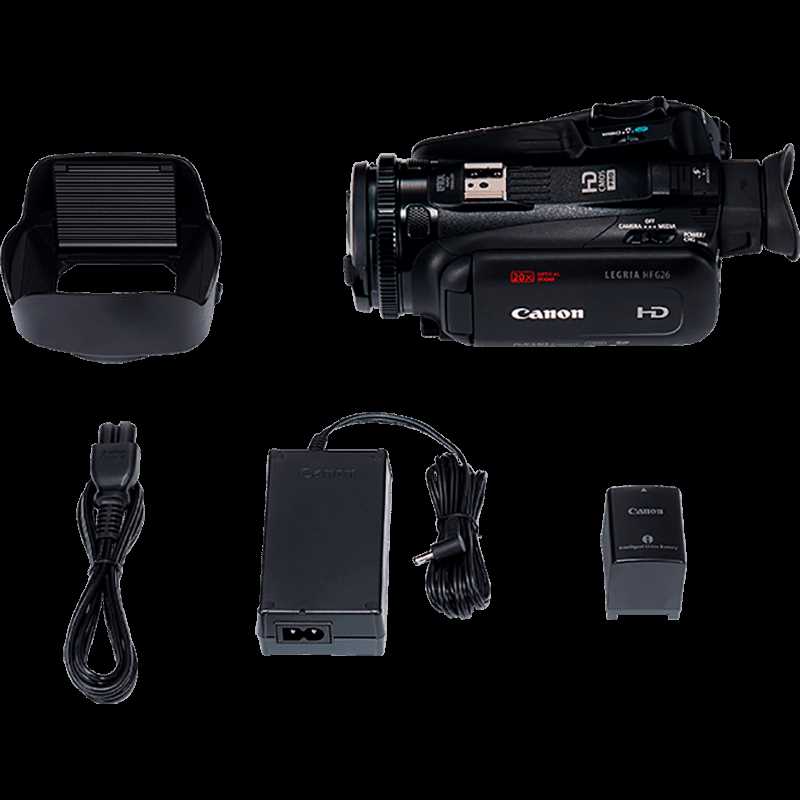 canon legria hf r 26 k&auml;ytt&ouml;ohje