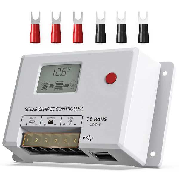 pwm solar charge controller ls00512e k&auml;ytt&ouml;ohje