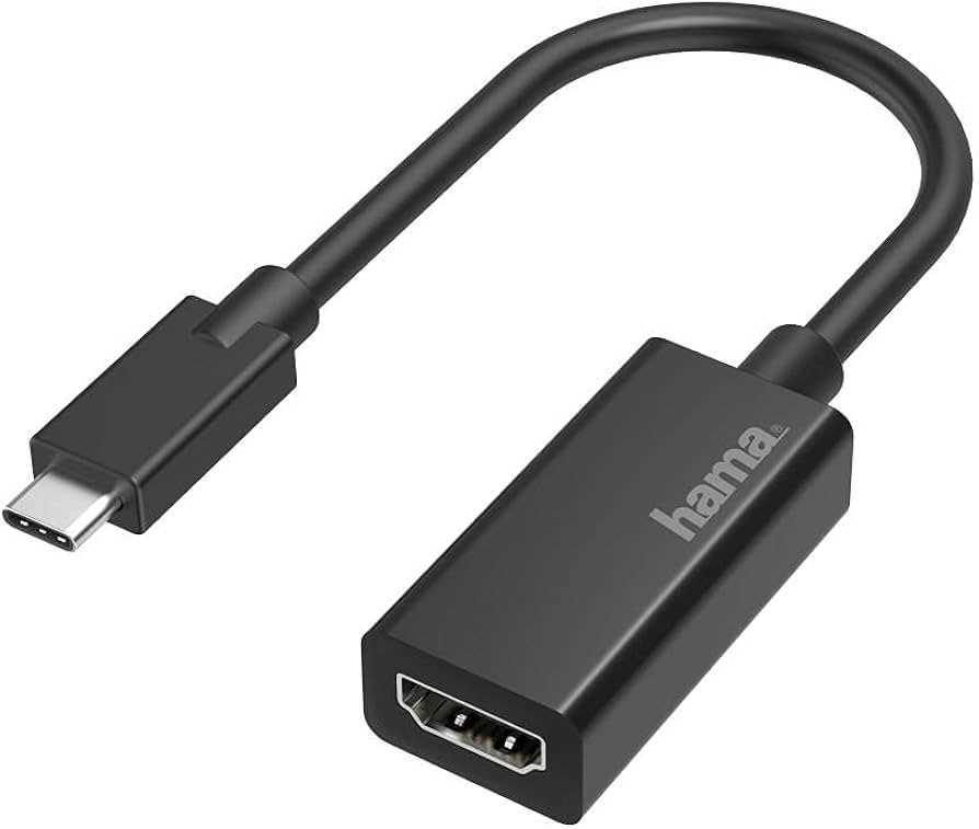 hama adapter hdmi vga k&auml;ytt&ouml;ohje