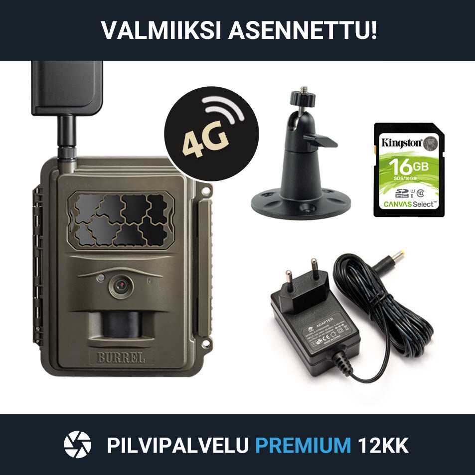 burrel edge hd 3g k&auml;ytt&ouml;ohje