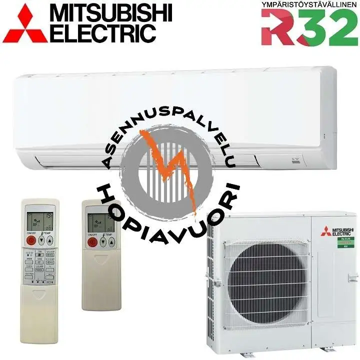 mitsubishi electric l&auml;mp&ouml;pumpun k&auml;ytt&ouml;ohje