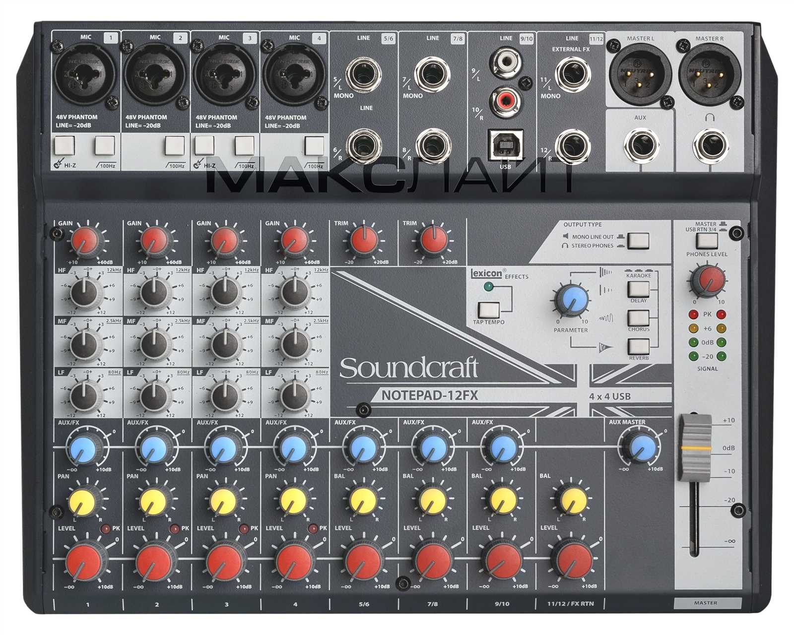 soundcraft notepad 12fx k&auml;ytt&ouml;ohje