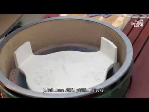 big green egg k&auml;ytt&ouml;ohje