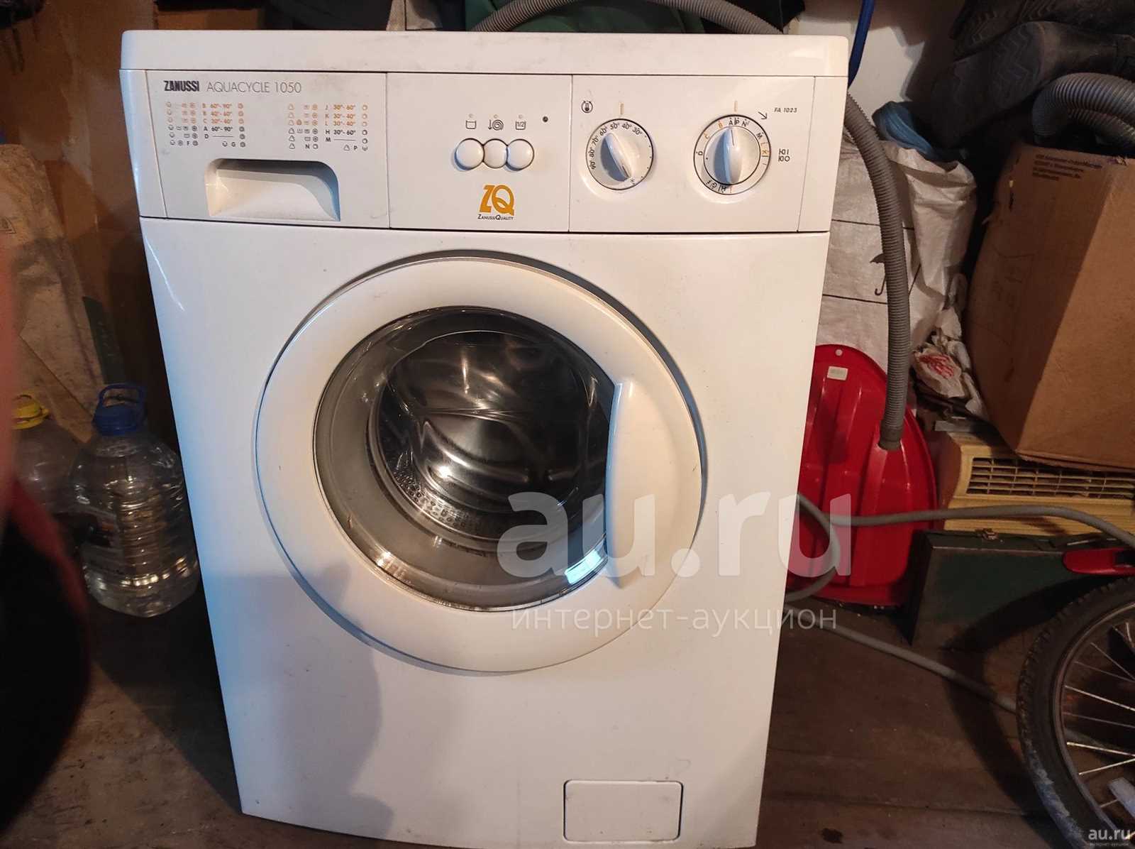 zanussi aquacycle 800 k&auml;ytt&ouml;ohje