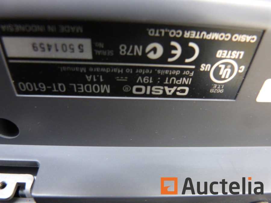 casio qt 6100 k&auml;ytt&ouml;ohje