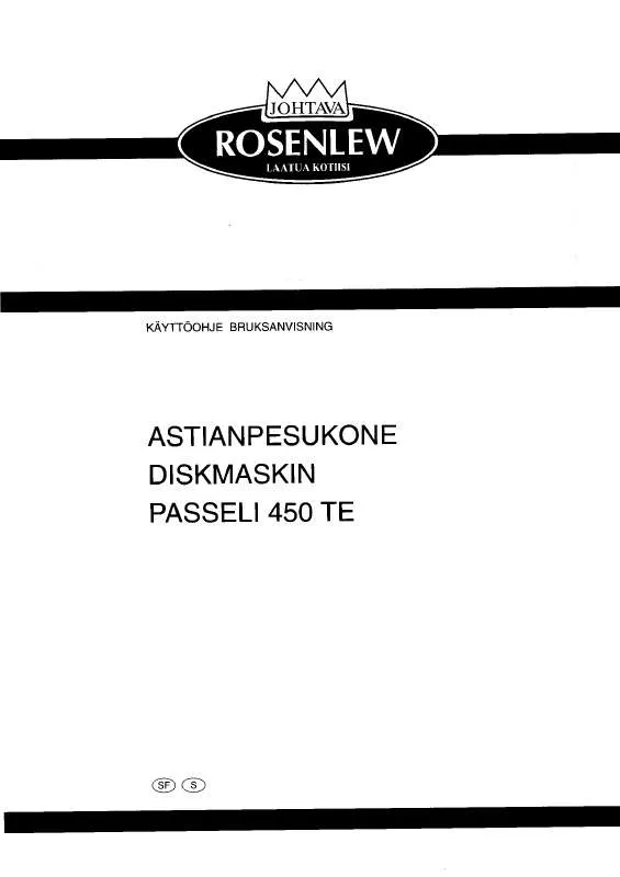 rosenlew passeli k&auml;ytt&ouml;ohje 1050