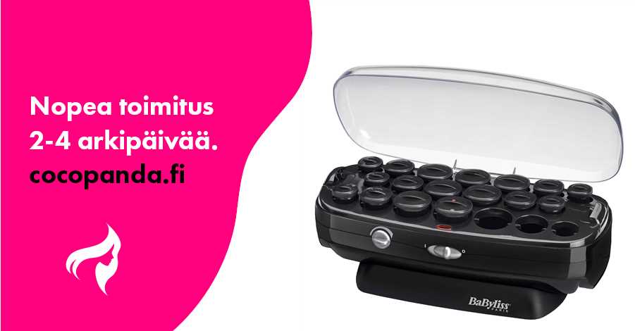 babyliss ceramic l&auml;mp&ouml;rullat k&auml;ytt&ouml;ohje