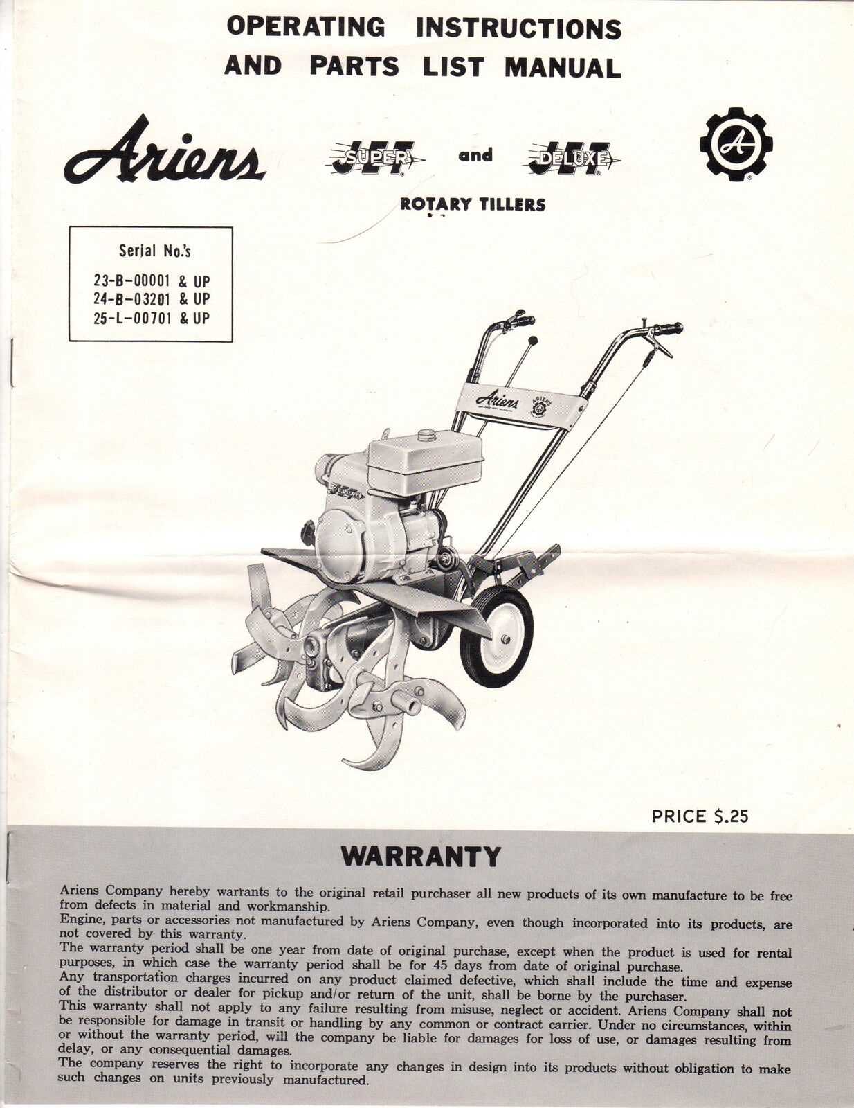 ariens deluxe 24 k&auml;ytt&ouml;ohje
