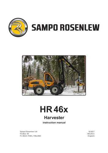 sampo rosenlew 1046x k&auml;ytt&ouml;ohje