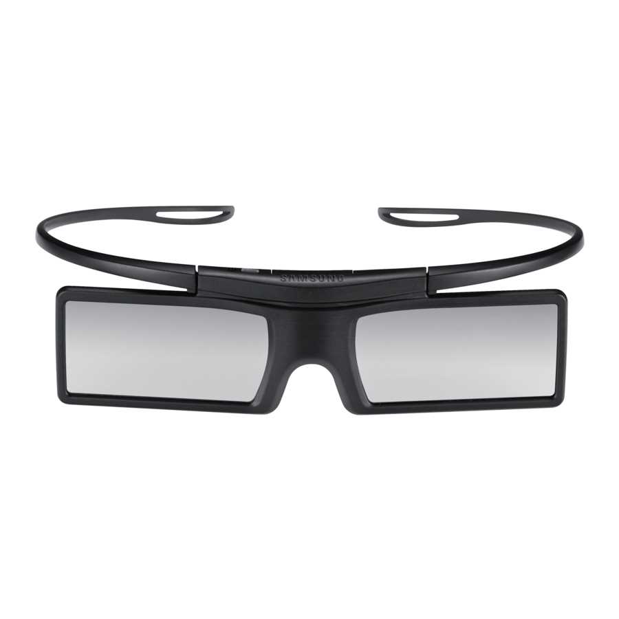 samsung 3d active glasses ssg 3050gb k&auml;ytt&ouml;ohje