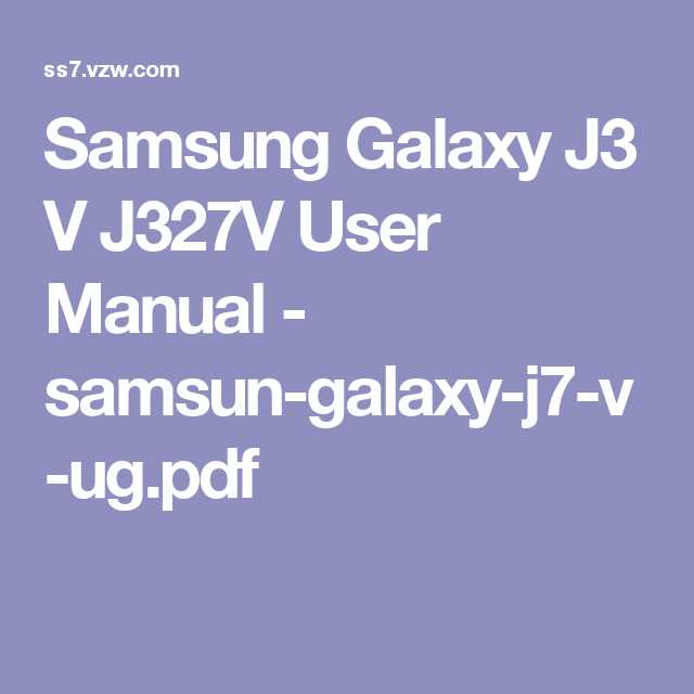 samsung galaxy j3 k&auml;ytt&ouml;ohje pdf