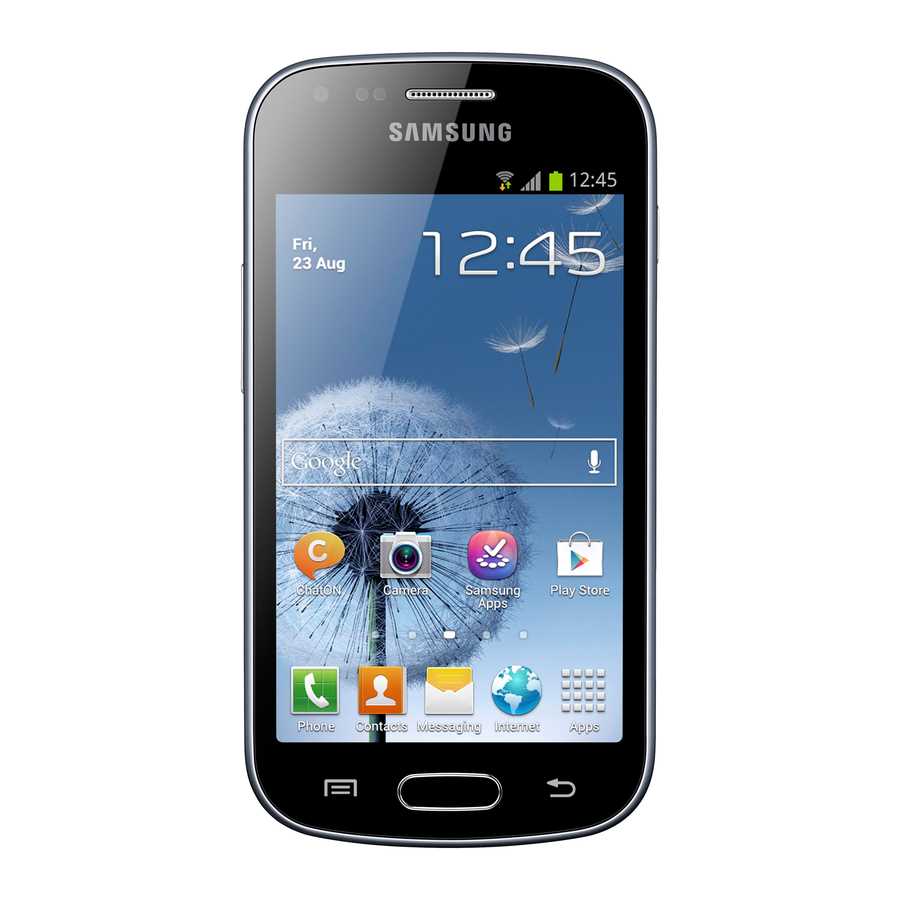 samsung galaxy trend s7560 k&auml;ytt&ouml;ohje
