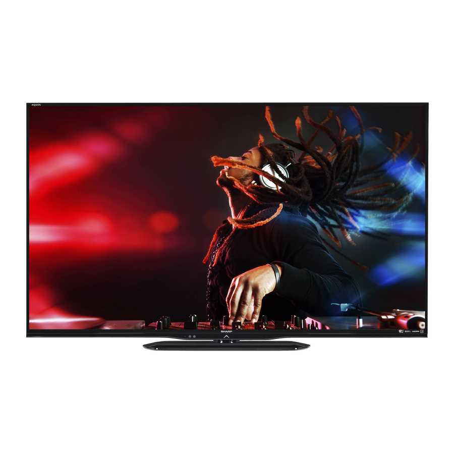 sharp lc50 u tv k&auml;ytt&ouml;ohje
