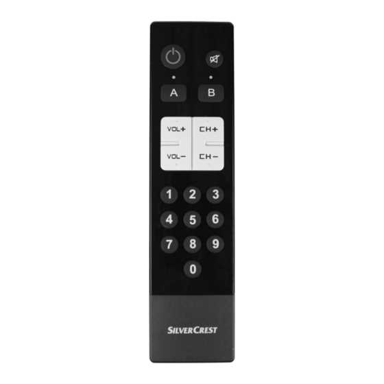 silvercrest remote control ohjelmoinin k&auml;ytt&ouml;ohje