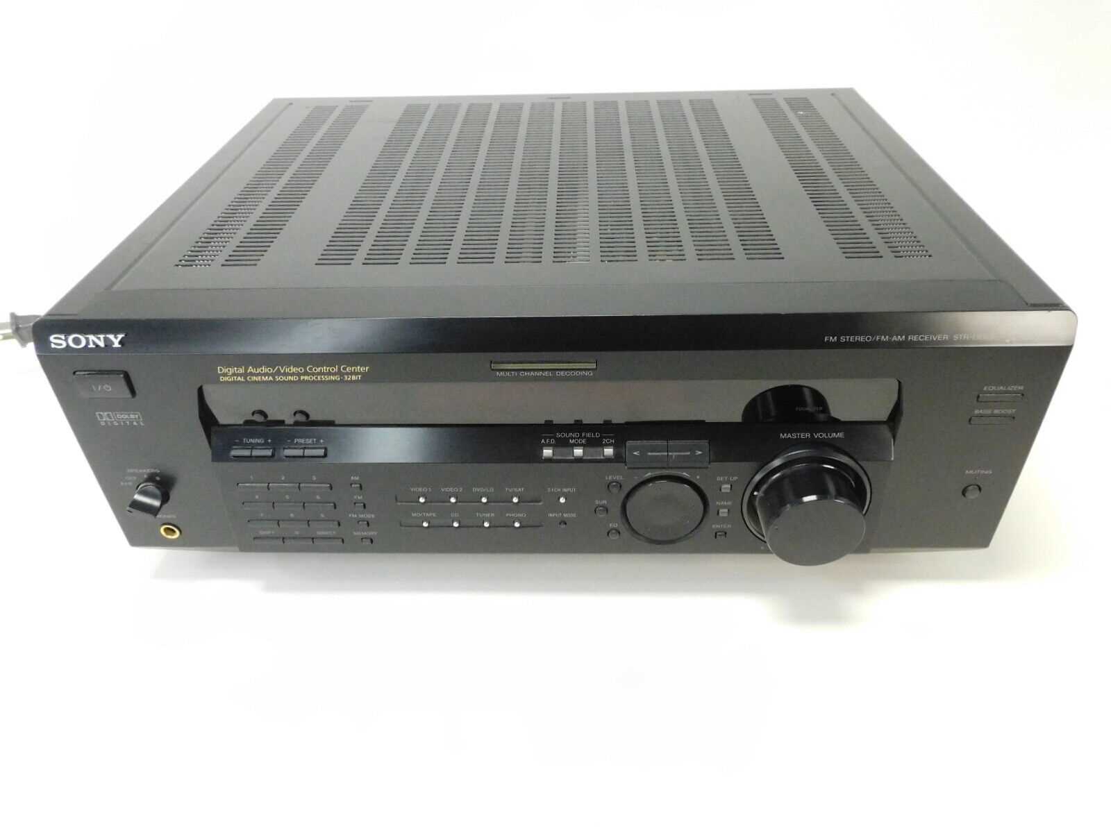 sony str de635 k&auml;ytt&ouml;ohje