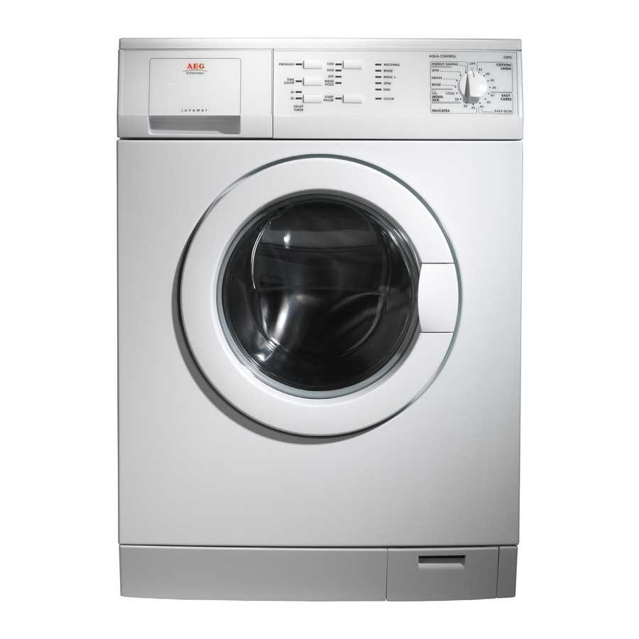 aeg lavamat 54610 k&auml;ytt&ouml;ohje