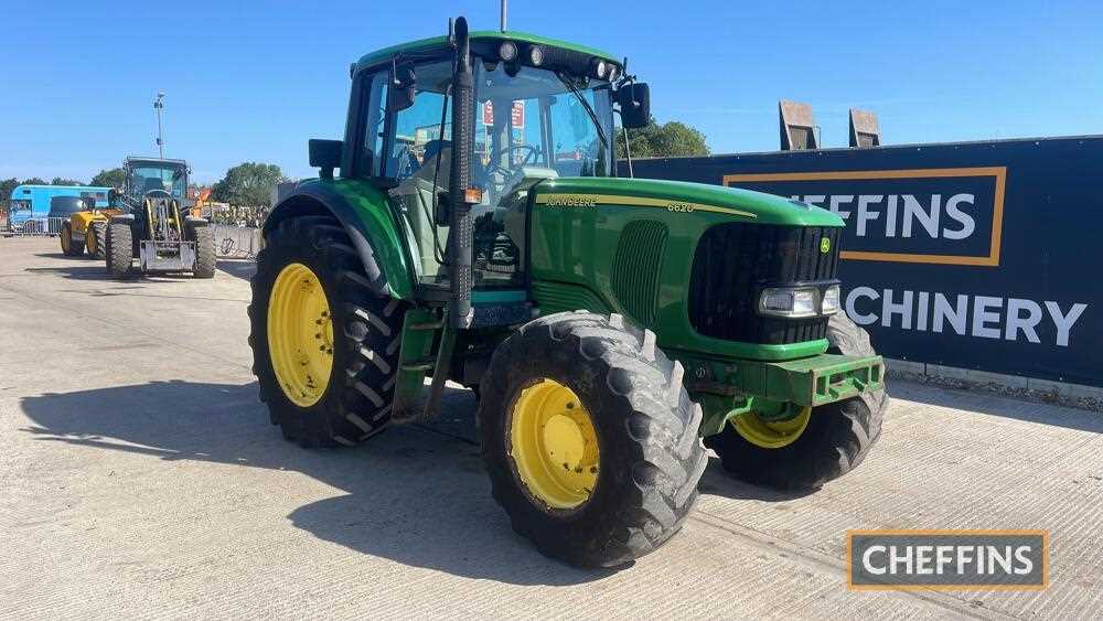 john deere 6620 k&auml;ytt&ouml;ohjeet