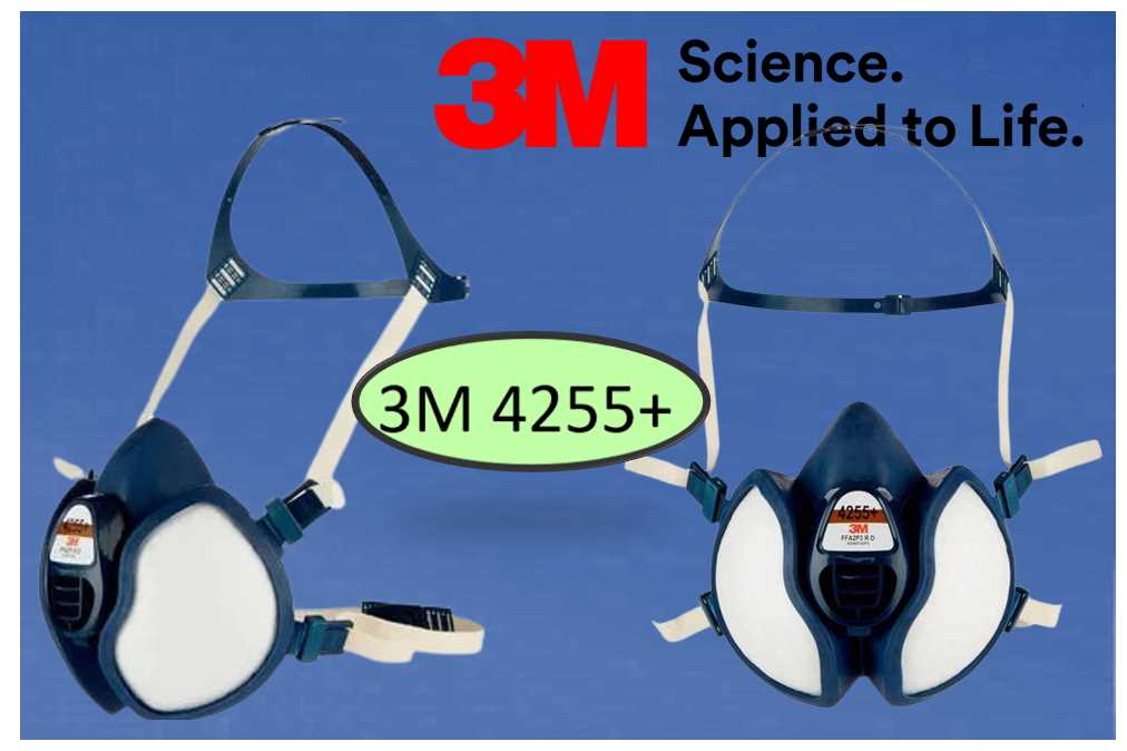 3m spray paint respirator 4255 k&auml;ytt&ouml;ohjeet