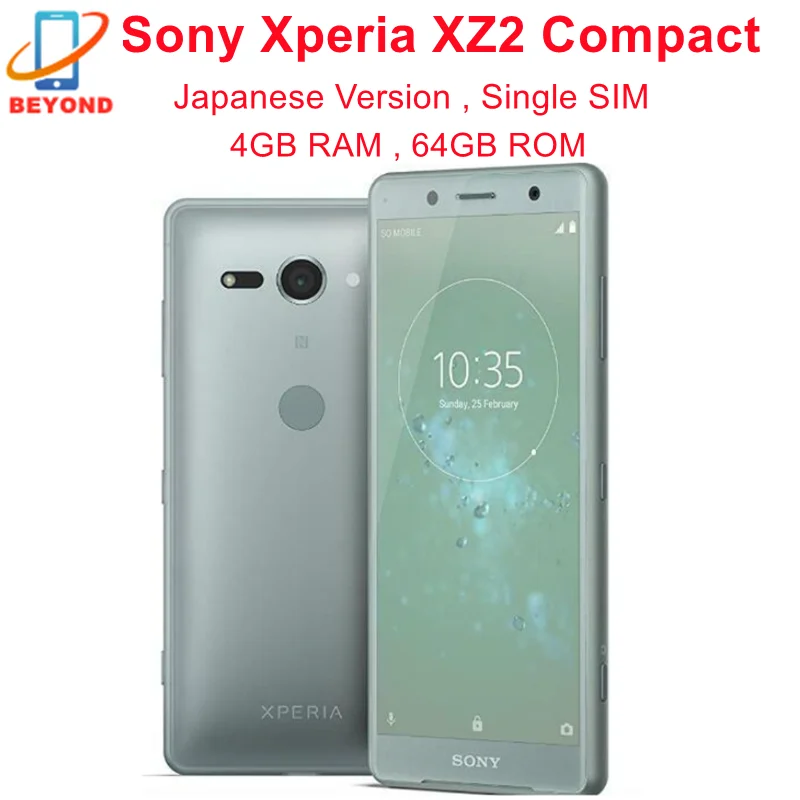 sony xperia xz2 compact k&auml;ytt&ouml;ohje