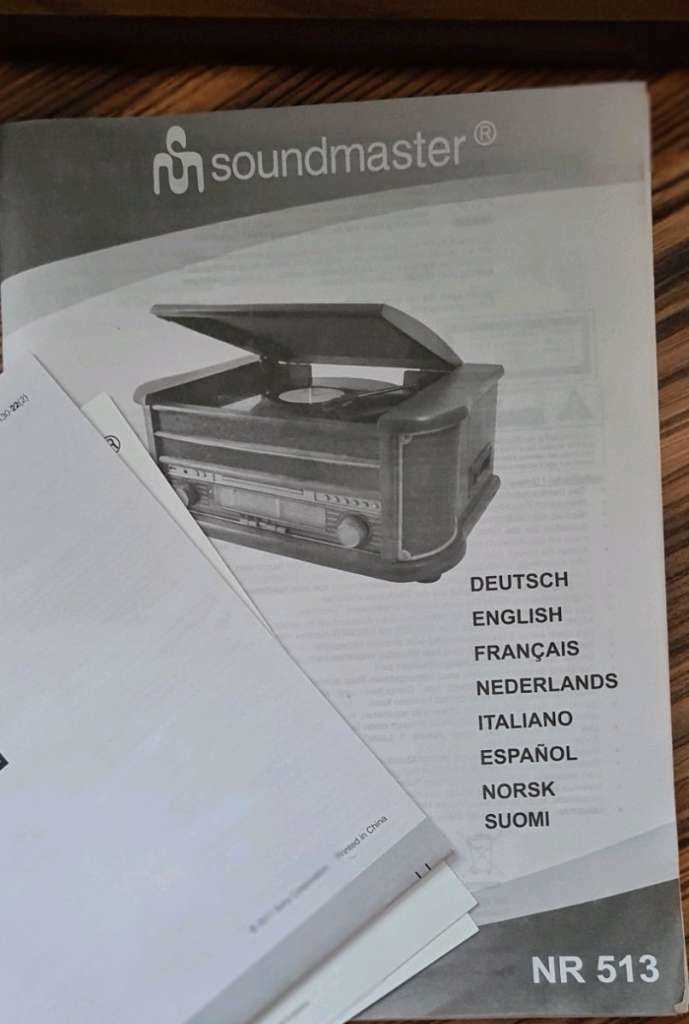 soundmaster nr 513 käyttöohjeet soundmaster nr 513 käyttöohjeet