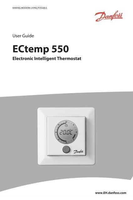 danfoss temperature sensor k&auml;ytt&ouml;ohje