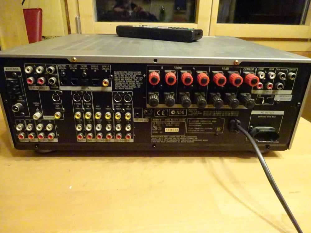 sony str d8840 k&auml;ytt&ouml;ohje