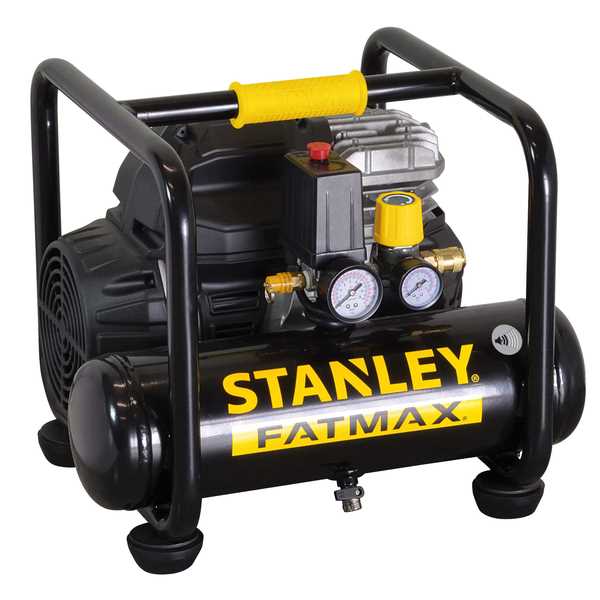 stanley kompressori 6l 1 5hp 8bar k&auml;ytt&ouml;ohje