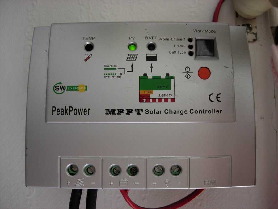 sunwind peakpower mppt 20a k&auml;ytt&ouml;ohje