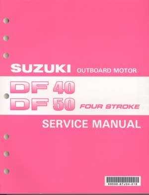 suzuki df 50 k&auml;ytt&ouml;ohje