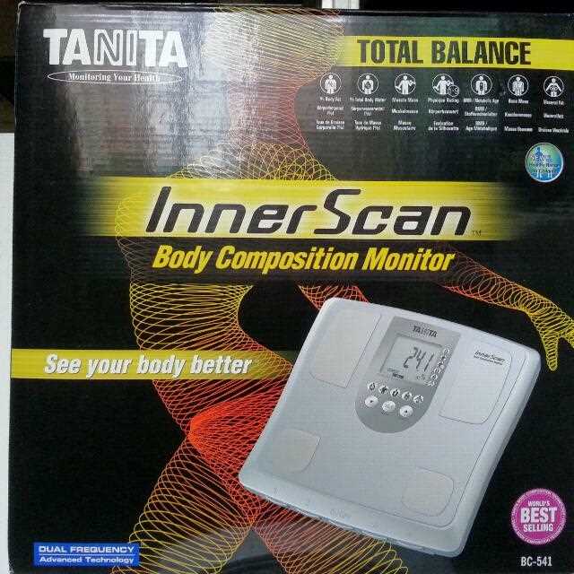 tanita innerscan k&auml;ytt&ouml;ohje bc 543