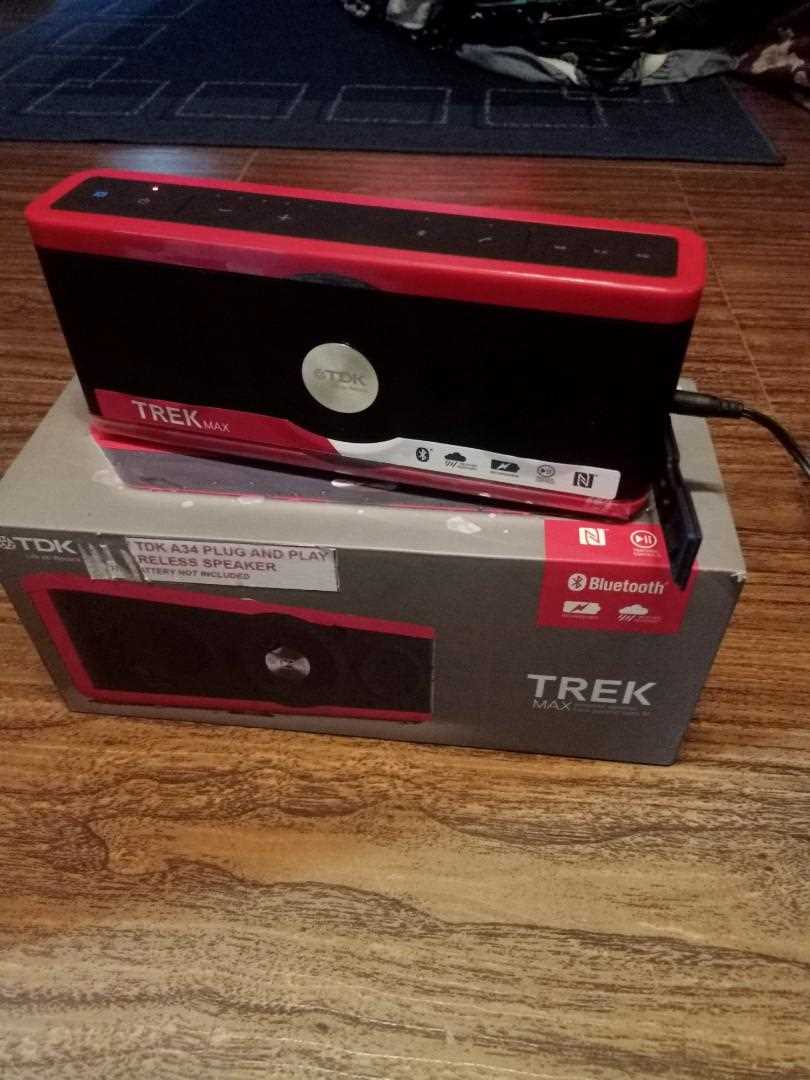 tdk trek max a34 k&auml;ytt&ouml;ohje
