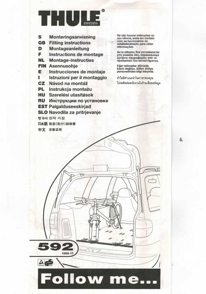 thule polar 500 k&auml;ytt&ouml;ohje