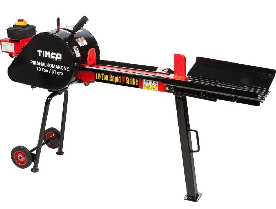 timco 7t pikahalkomakone k&auml;ytt&ouml;ohje