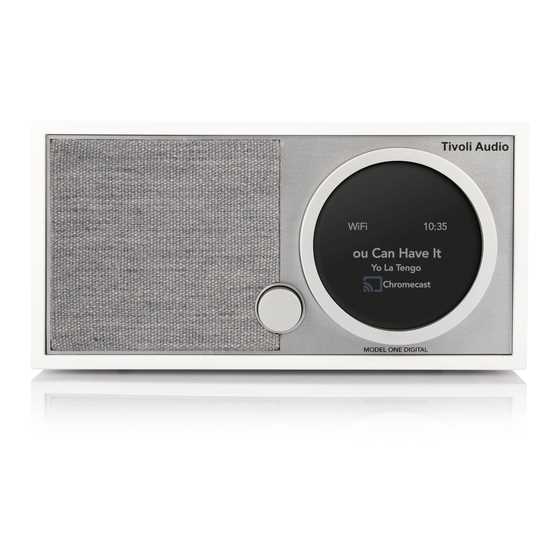 tivoli audio model one digital k&auml;ytt&ouml;ohje suomeksi
