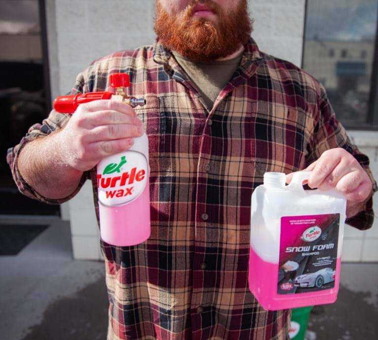 turtle wax snow foam k&auml;ytt&ouml;ohje