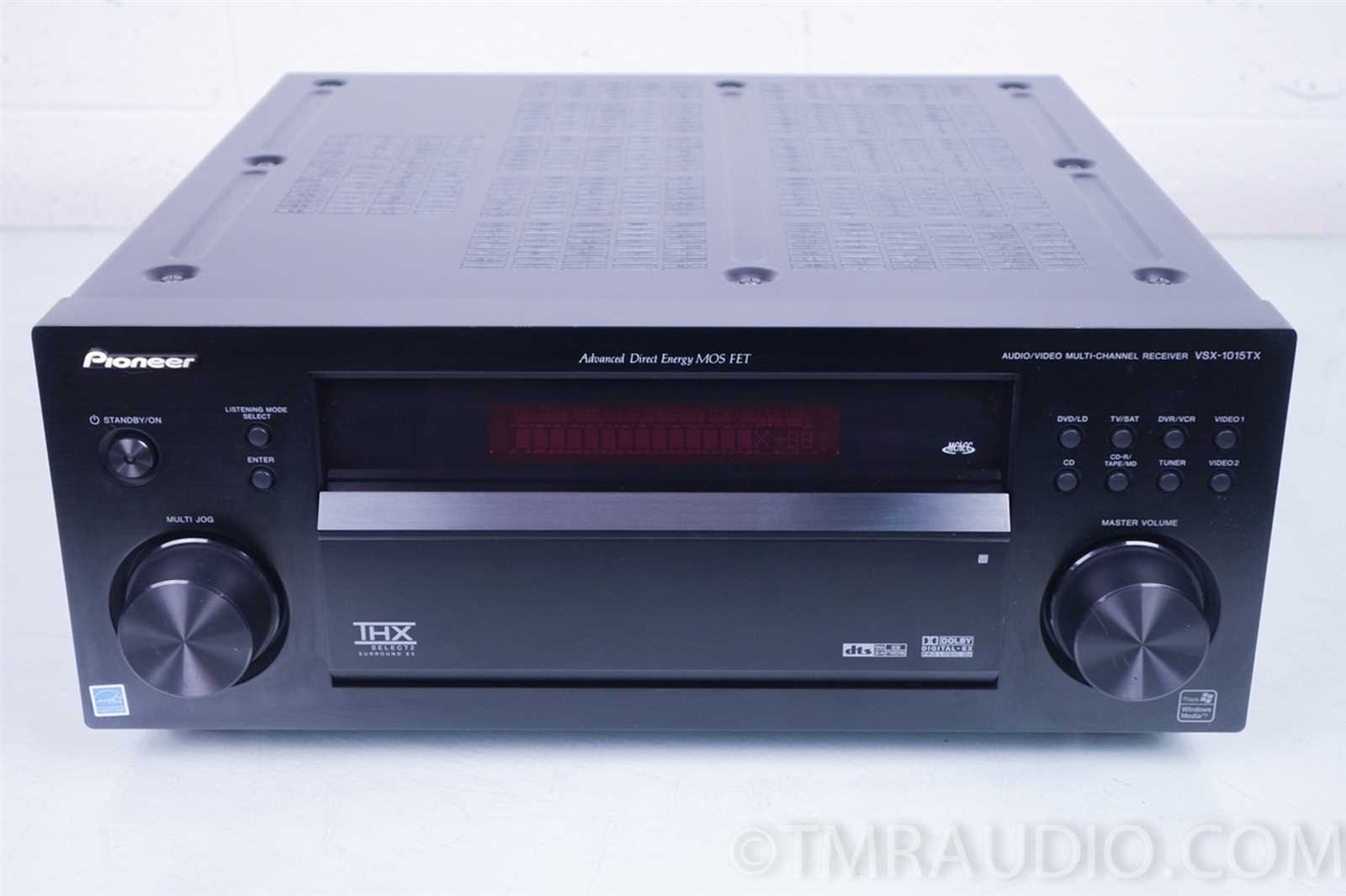 pioneer vsx 1015 k 7.1 k&auml;ytt&ouml;ohje
