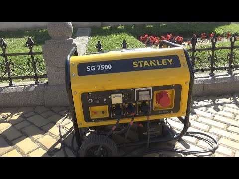stanley aggregaatti sg 3200 k&auml;ytt&ouml;ohje