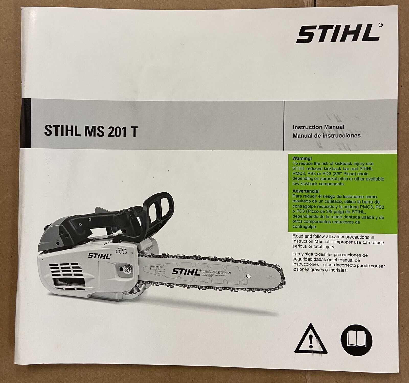 stihl ms 193 c k&auml;ytt&ouml;ohje