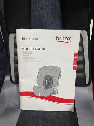 britax r&ouml;mer multi tech iii k&auml;ytt&ouml;ohje
