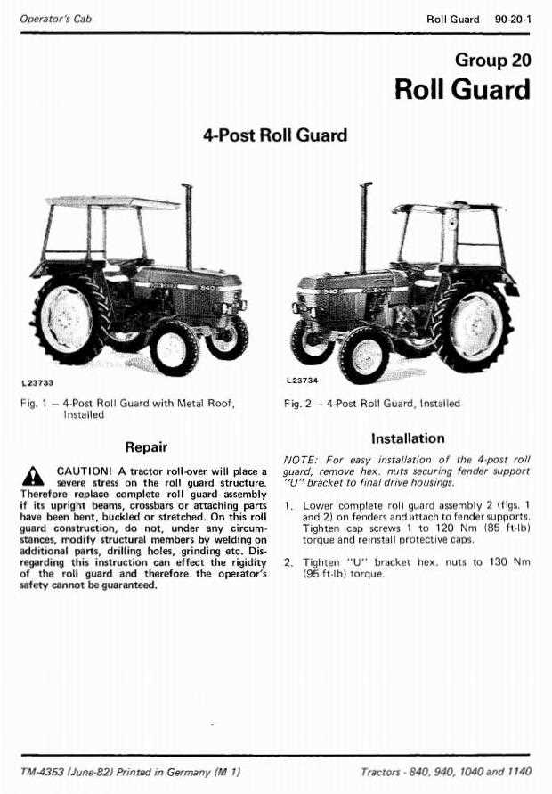 john deere k&auml;ytt&ouml;ohjeet 1140
