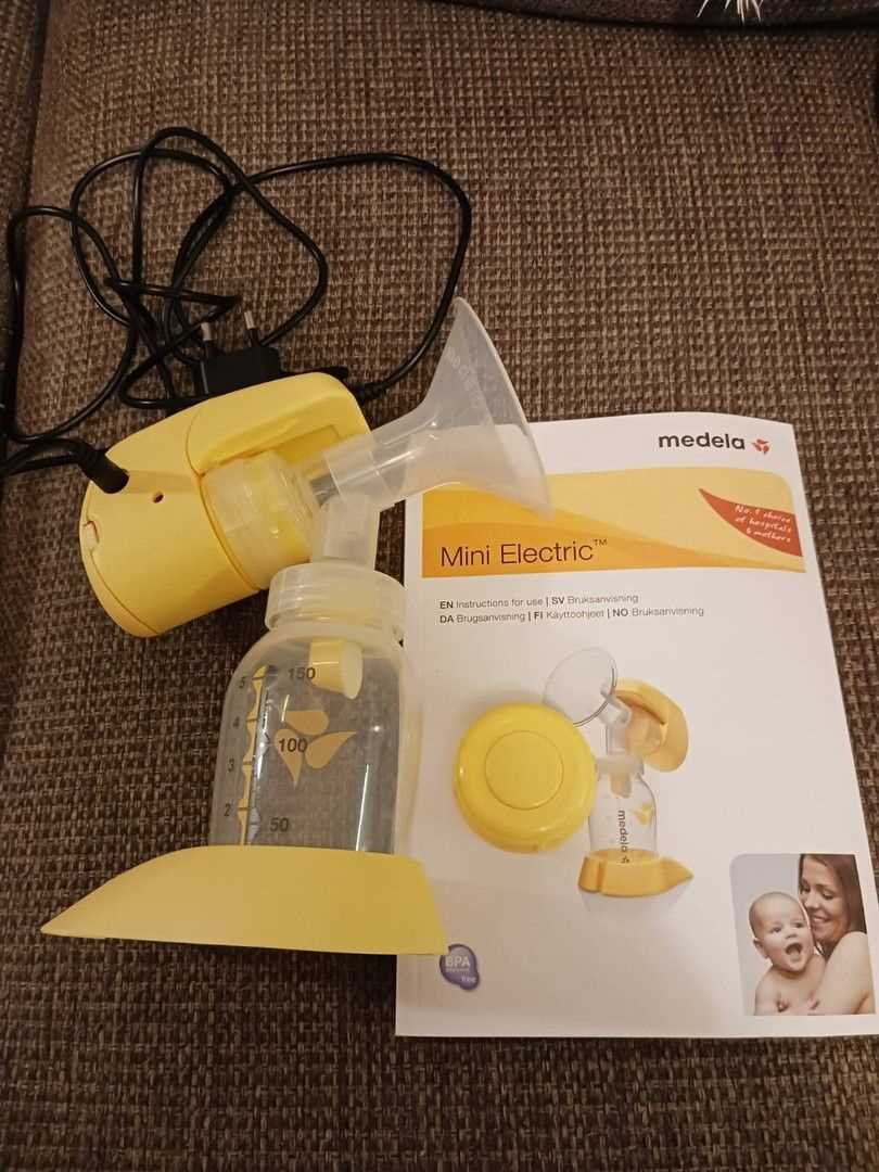 medela s&auml;hk&ouml;k&auml;ytt&ouml;inen rintapumppu k&auml;ytt&ouml;ohje