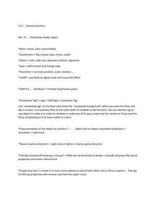 cinema 4d k&auml;ytt&ouml;ohje pdf 17r finnish