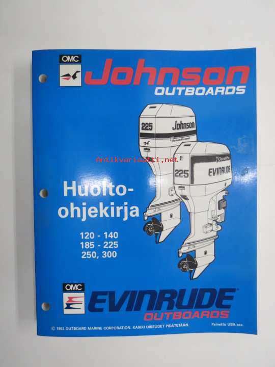 evinrude 20 hp k&auml;ytt&ouml;ohje