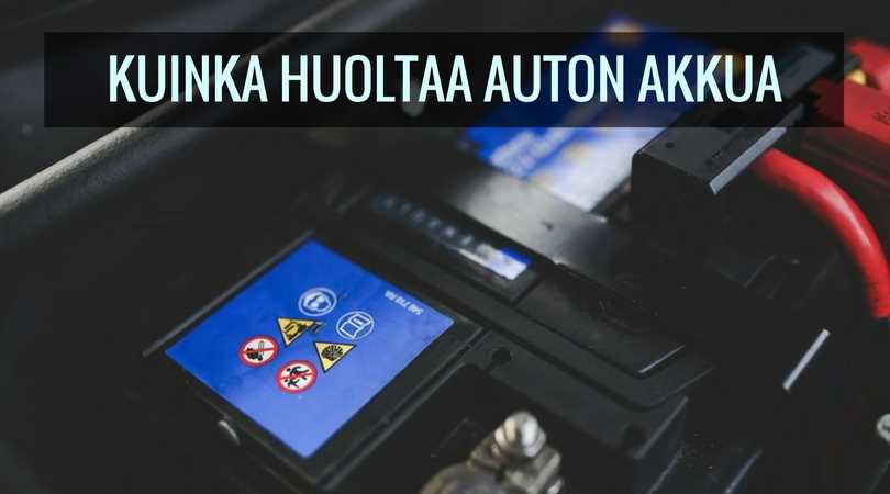 auton akun lataus käyttöohje auton akun lataus käyttöohje