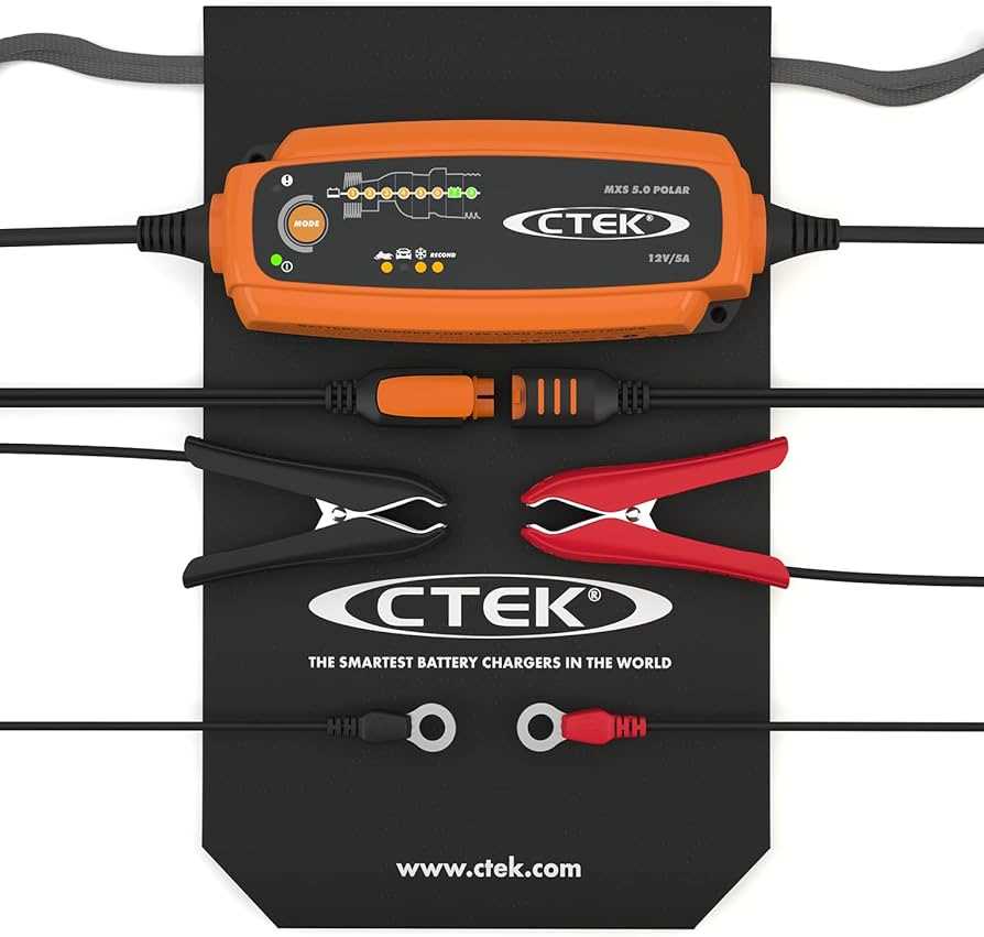 ctek yll&auml;pitolaturi mxs 5.0 polar 12 v 5 a k&auml;ytt&ouml;ohje