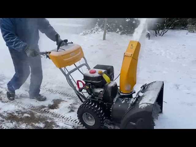 stiga snow cube k&auml;ytt&ouml;ohje
