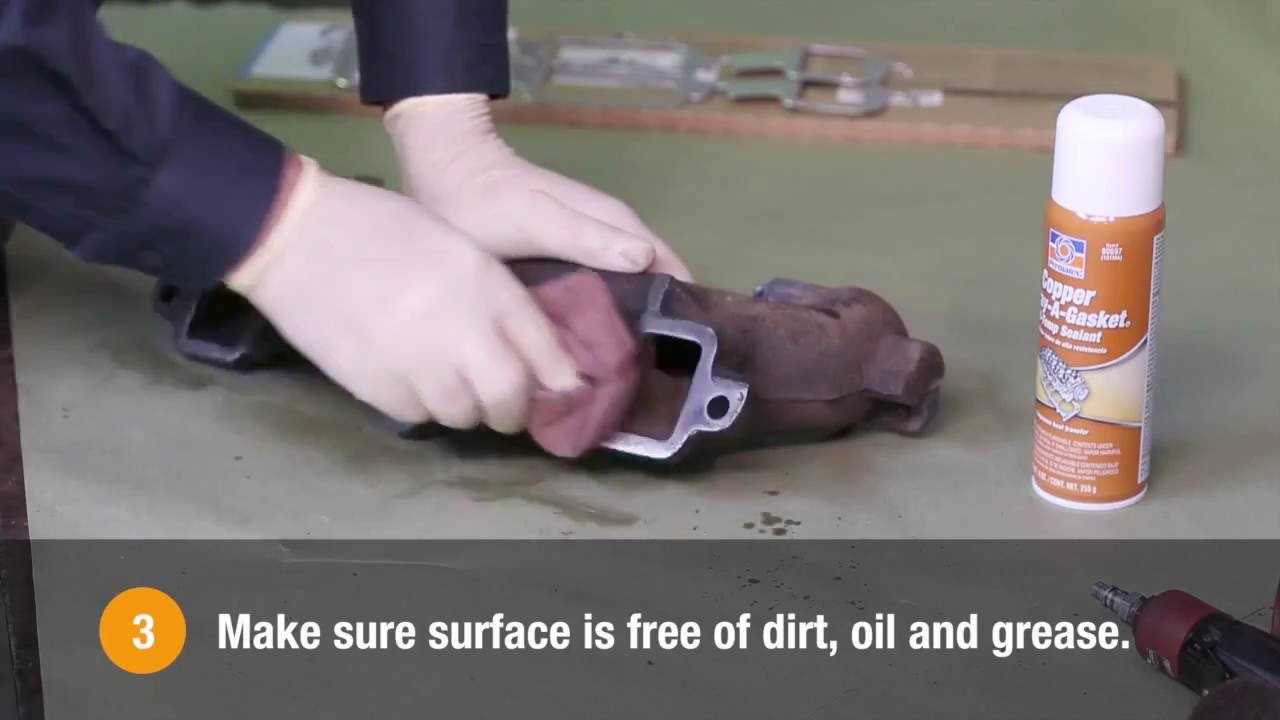 permatex copper spray gasket k&auml;ytt&ouml;ohje