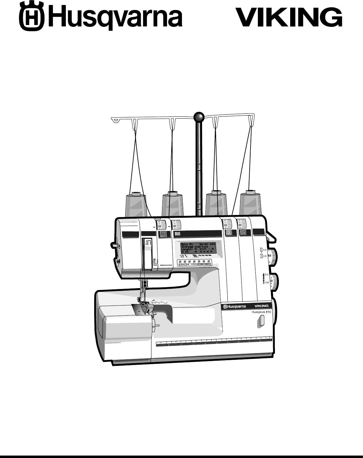 husqvarna huskylock s15 k&auml;ytt&ouml;ohje